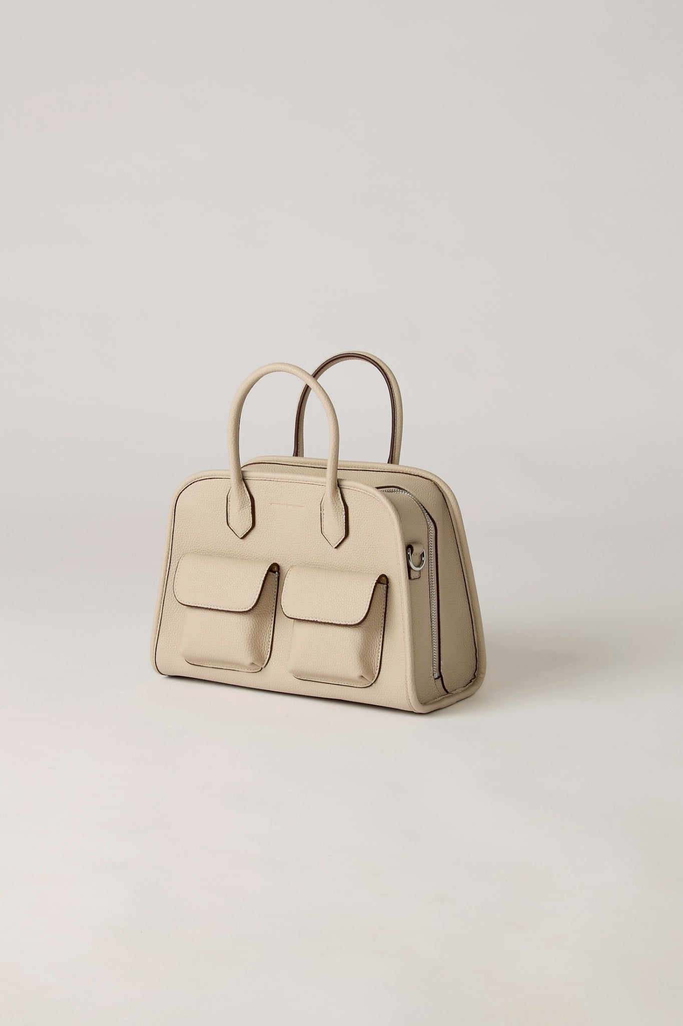 KIM25 PU PEARL GREY