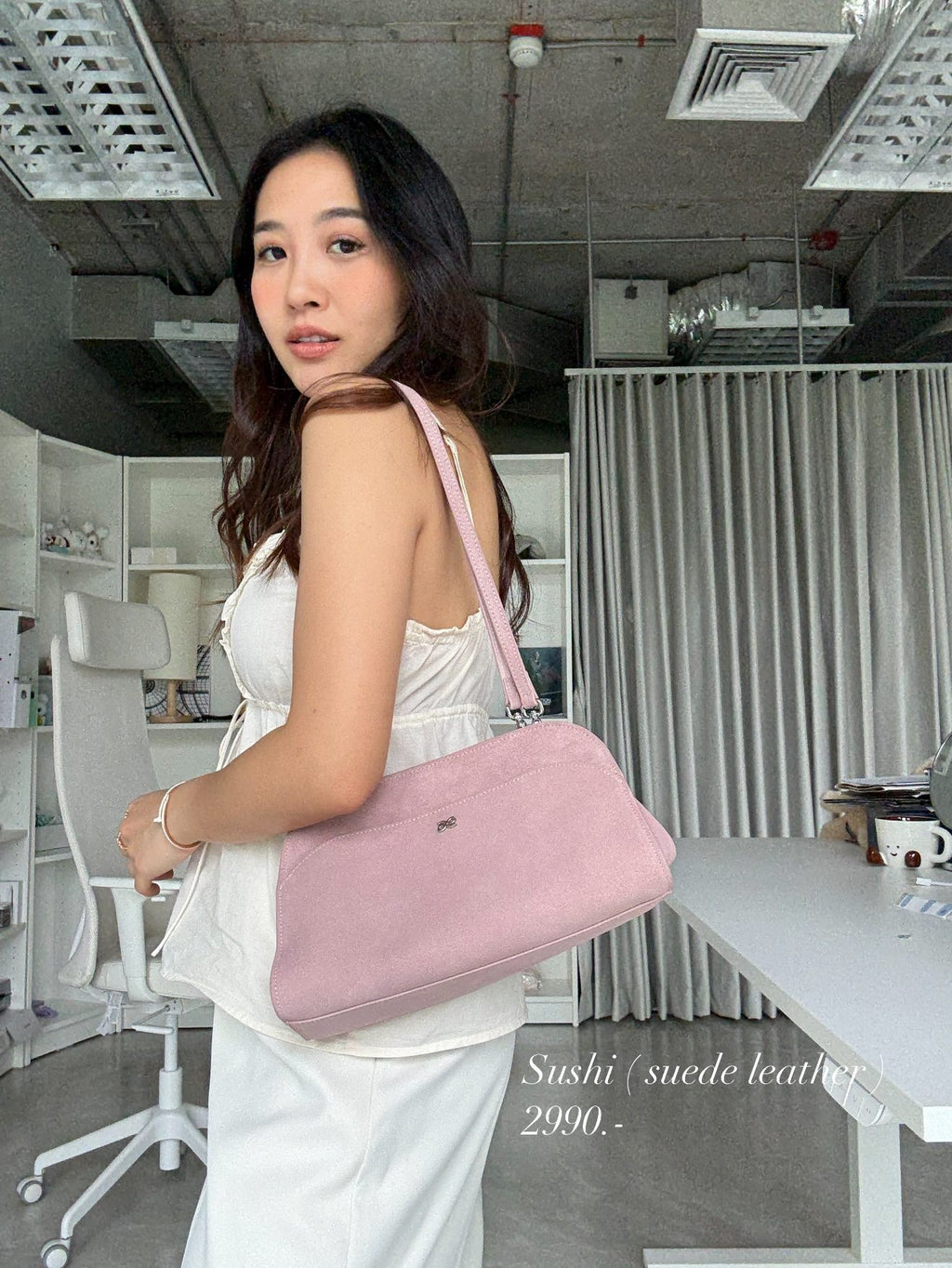 SUSHI SUEDE TEDDY BROWN
