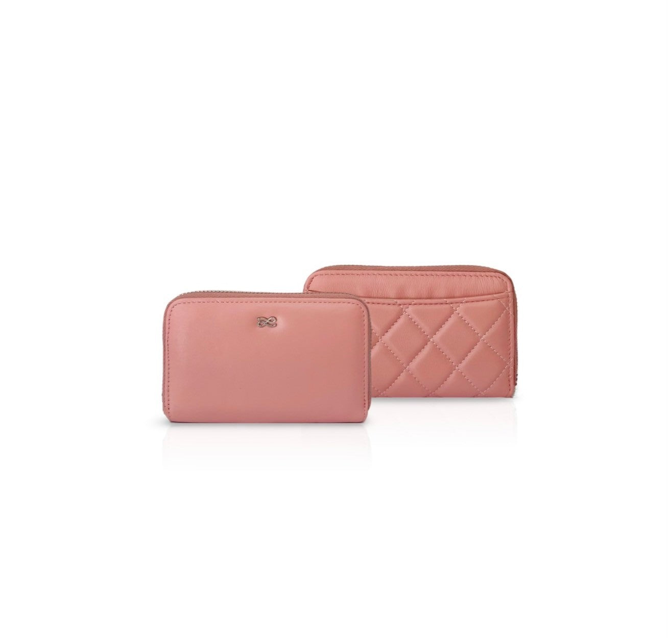 CLOUDY MEDIUM WALLET ROSE