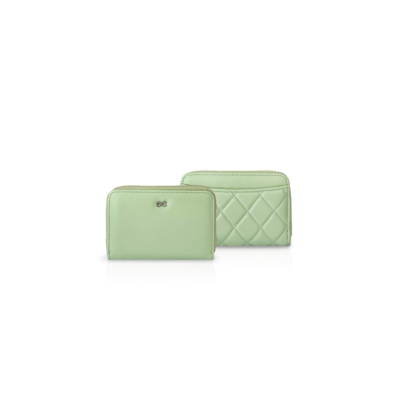 CLOUDY SHORT WALLET MELON