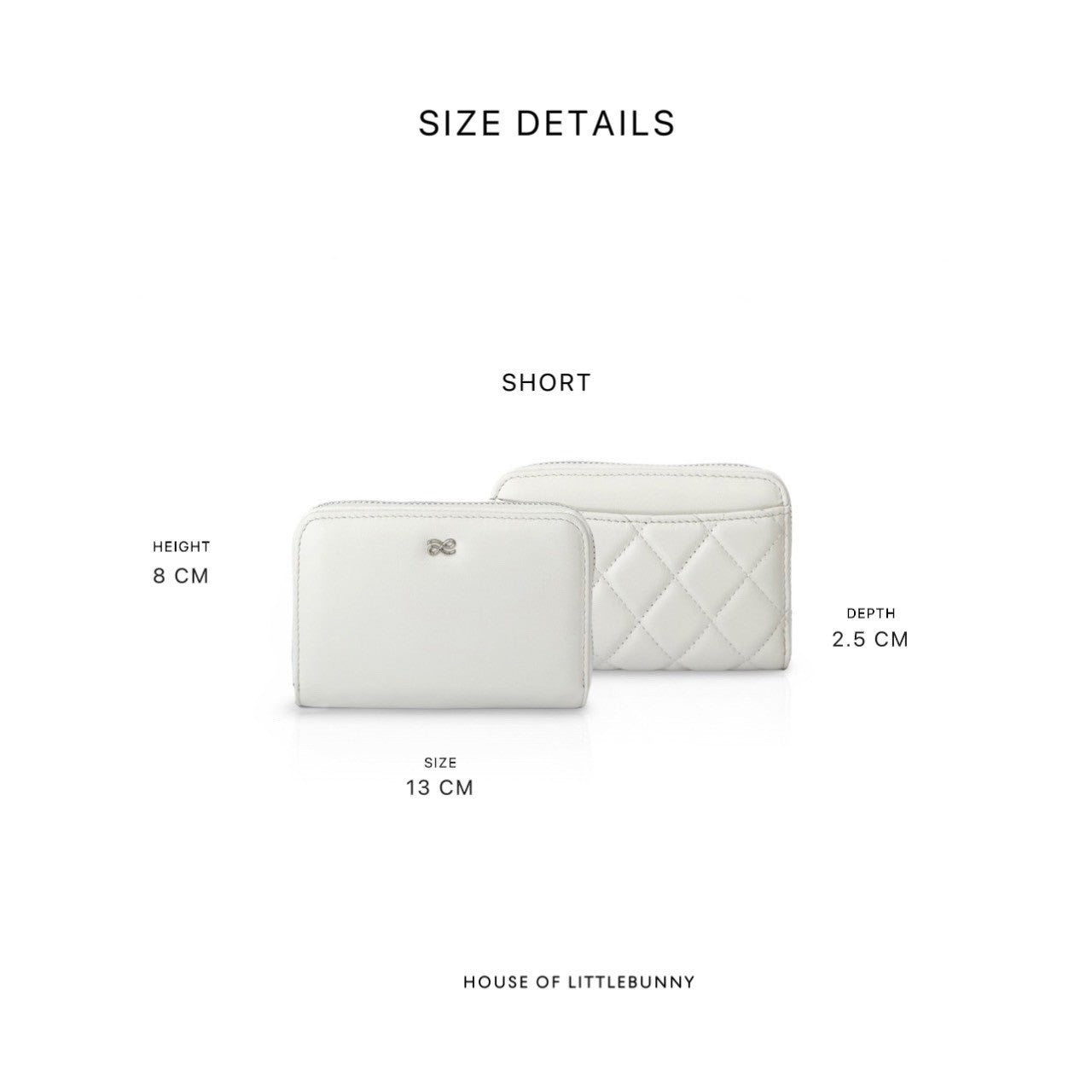CLOUDY SHORT WALLET MELON