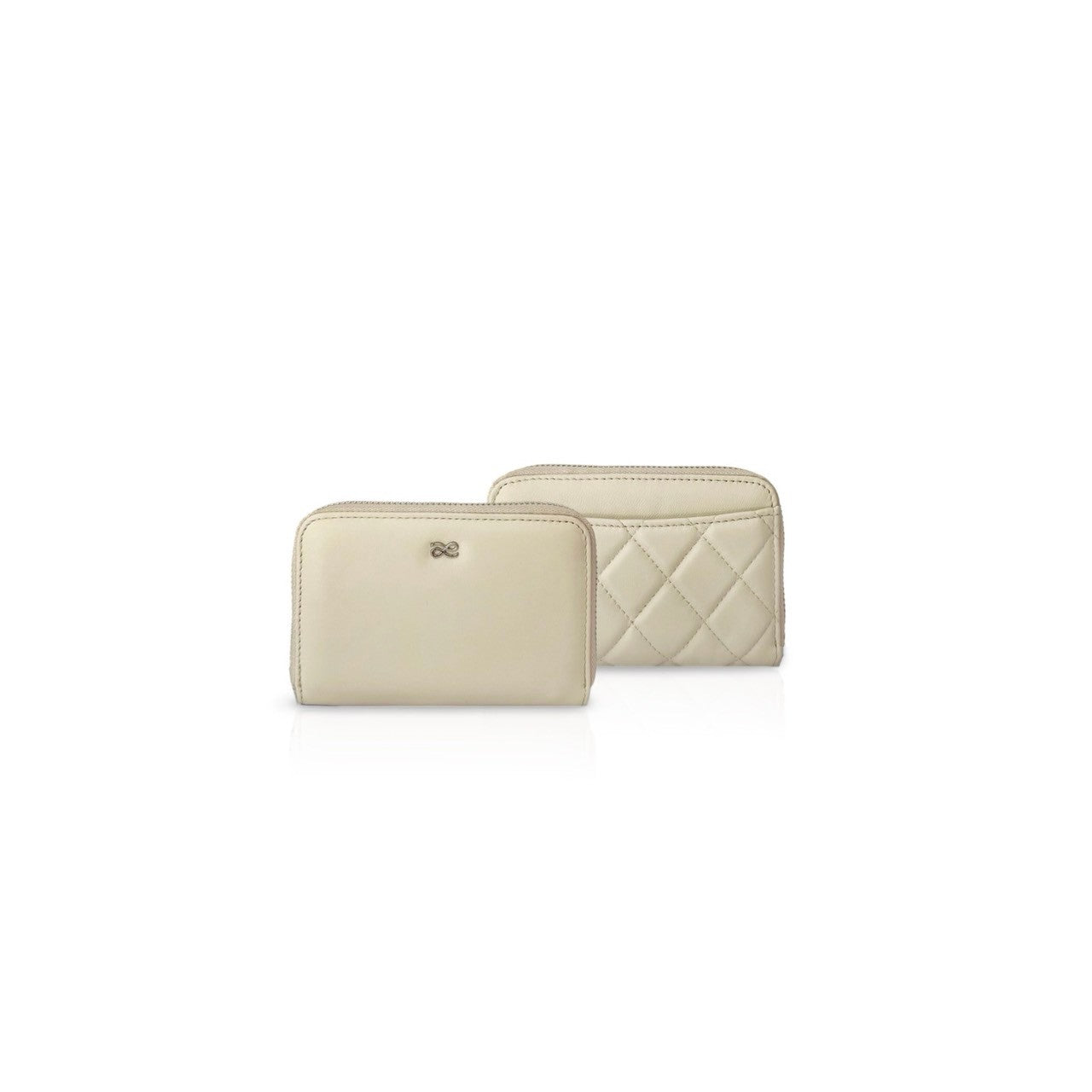 CLOUDY SHORT WALLET VANILLA