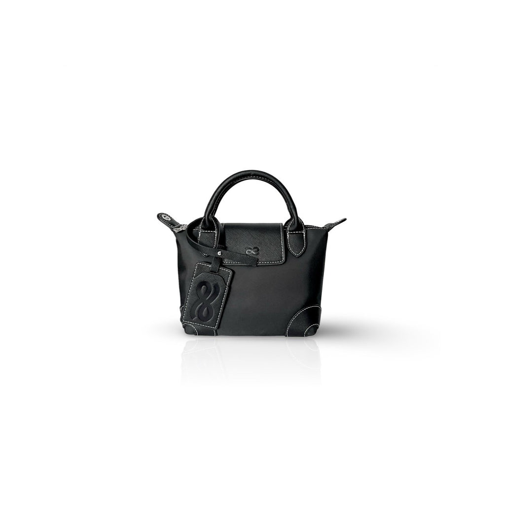 ANYTIME PU BLACK , MEDIUM