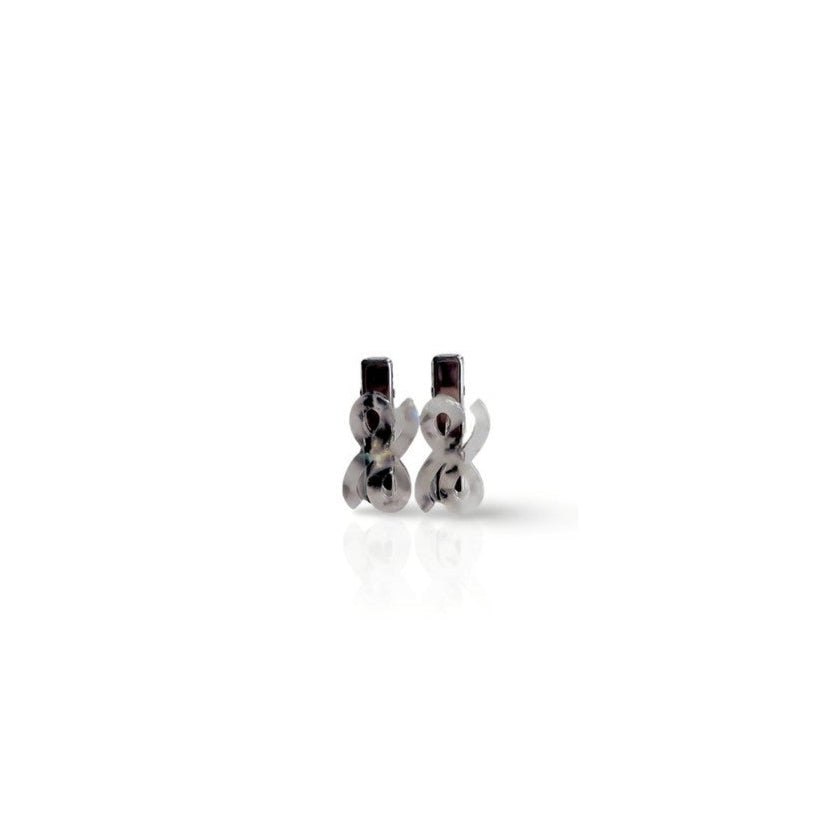 MINI TIMELESSNESS HAIR CLIPS SMOKY