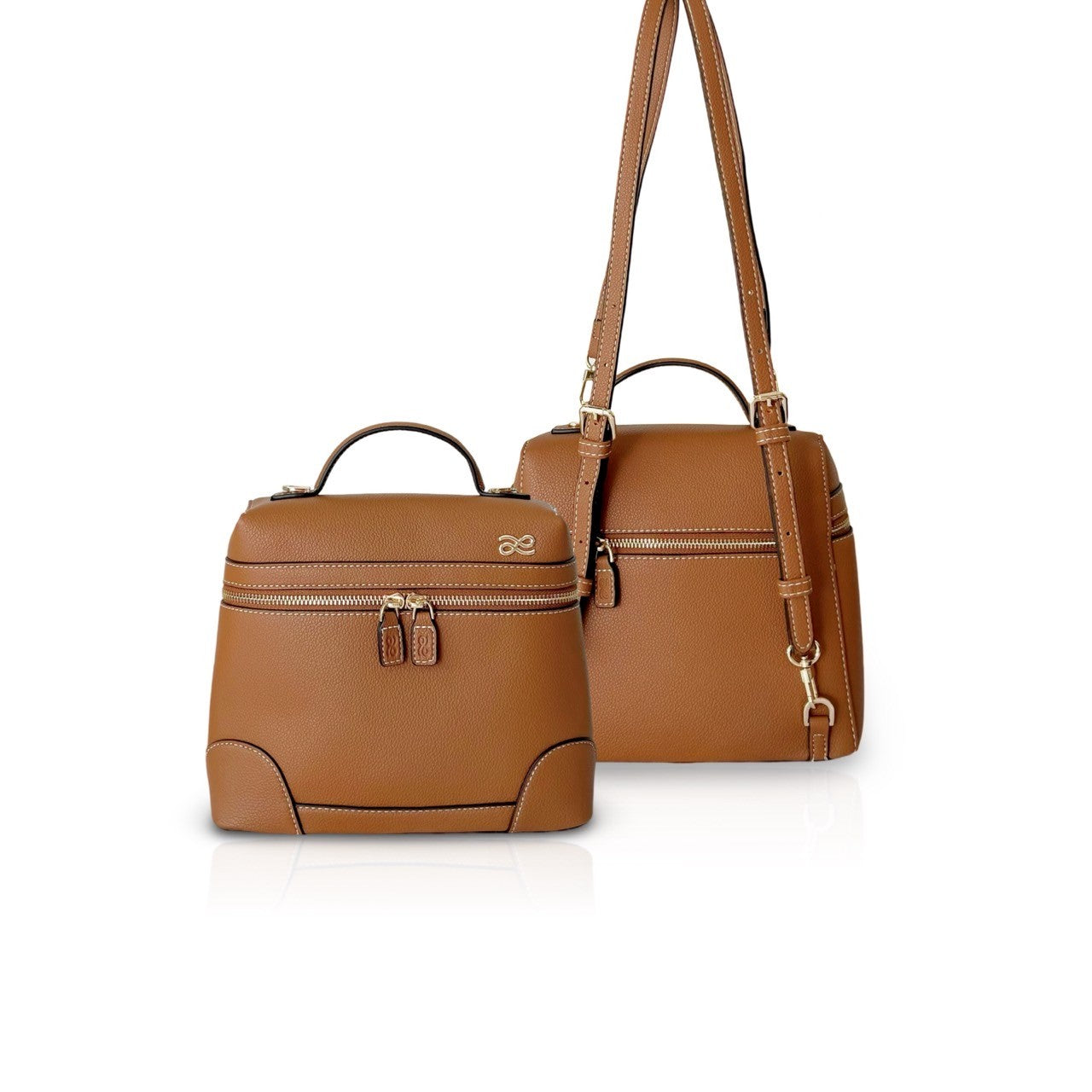 KATE BACKPACK PU BROWN