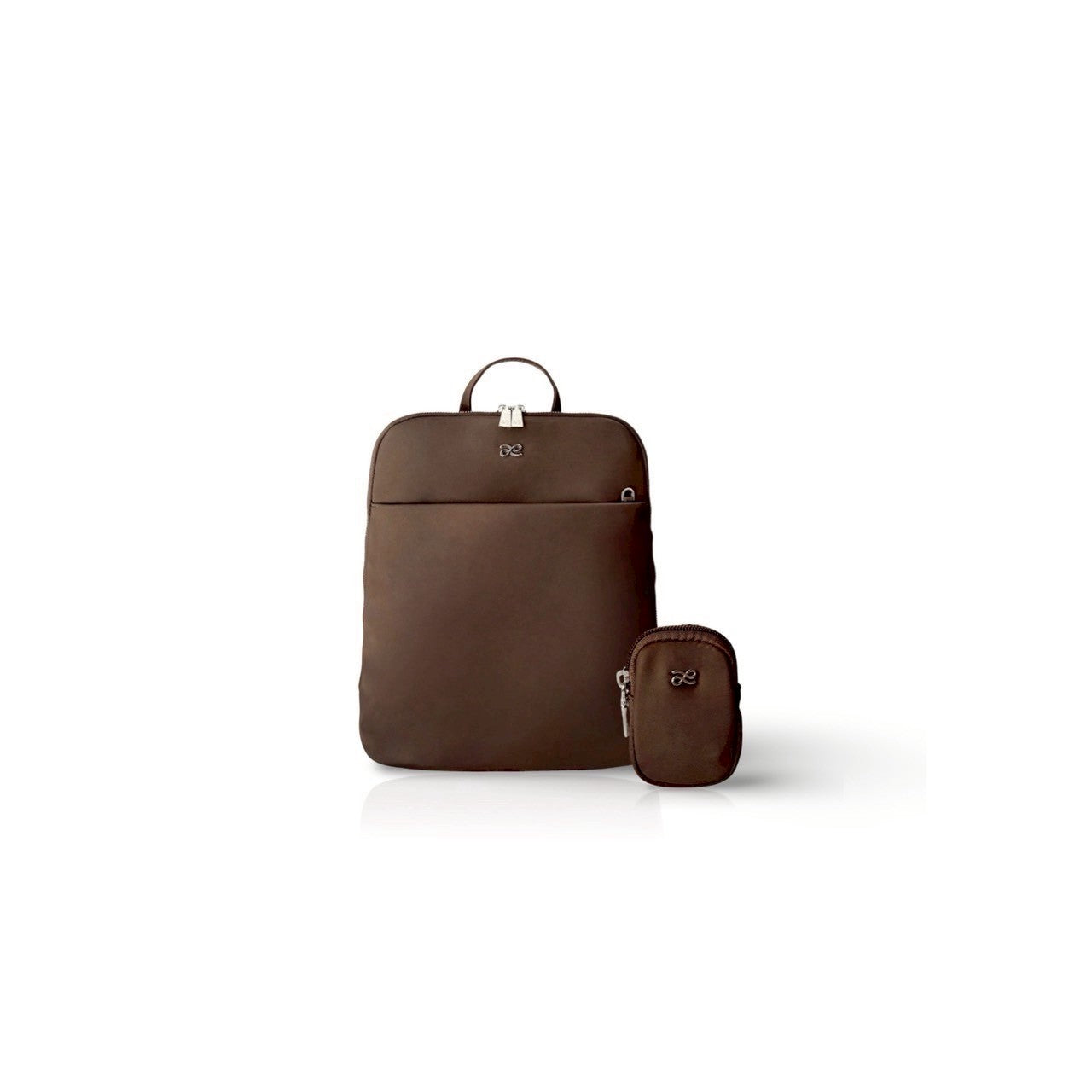 MINI NYLON BACKPACK TAN TAUPE
