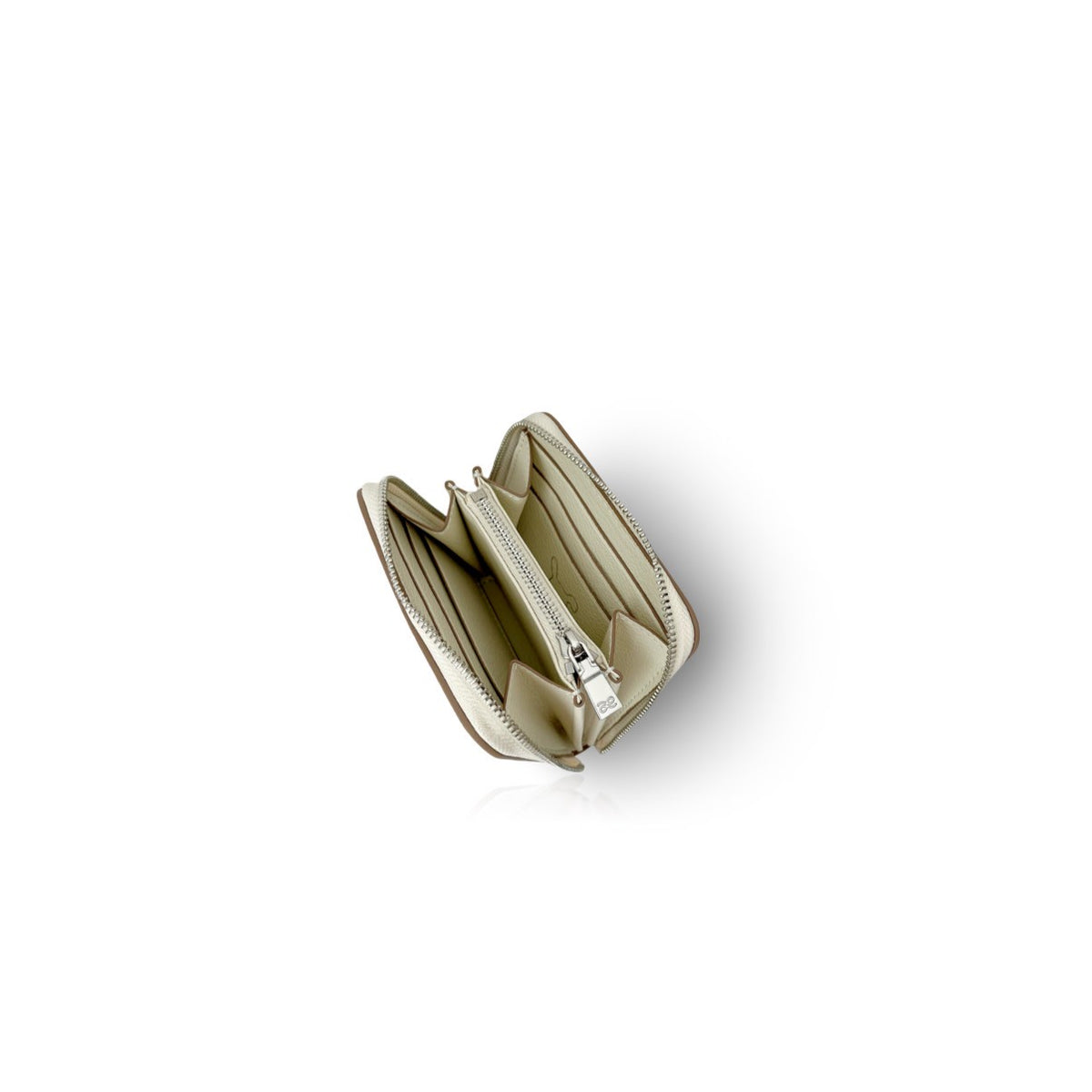 SHORT ZIPPY WALLET EPSOM TAN TAUPE