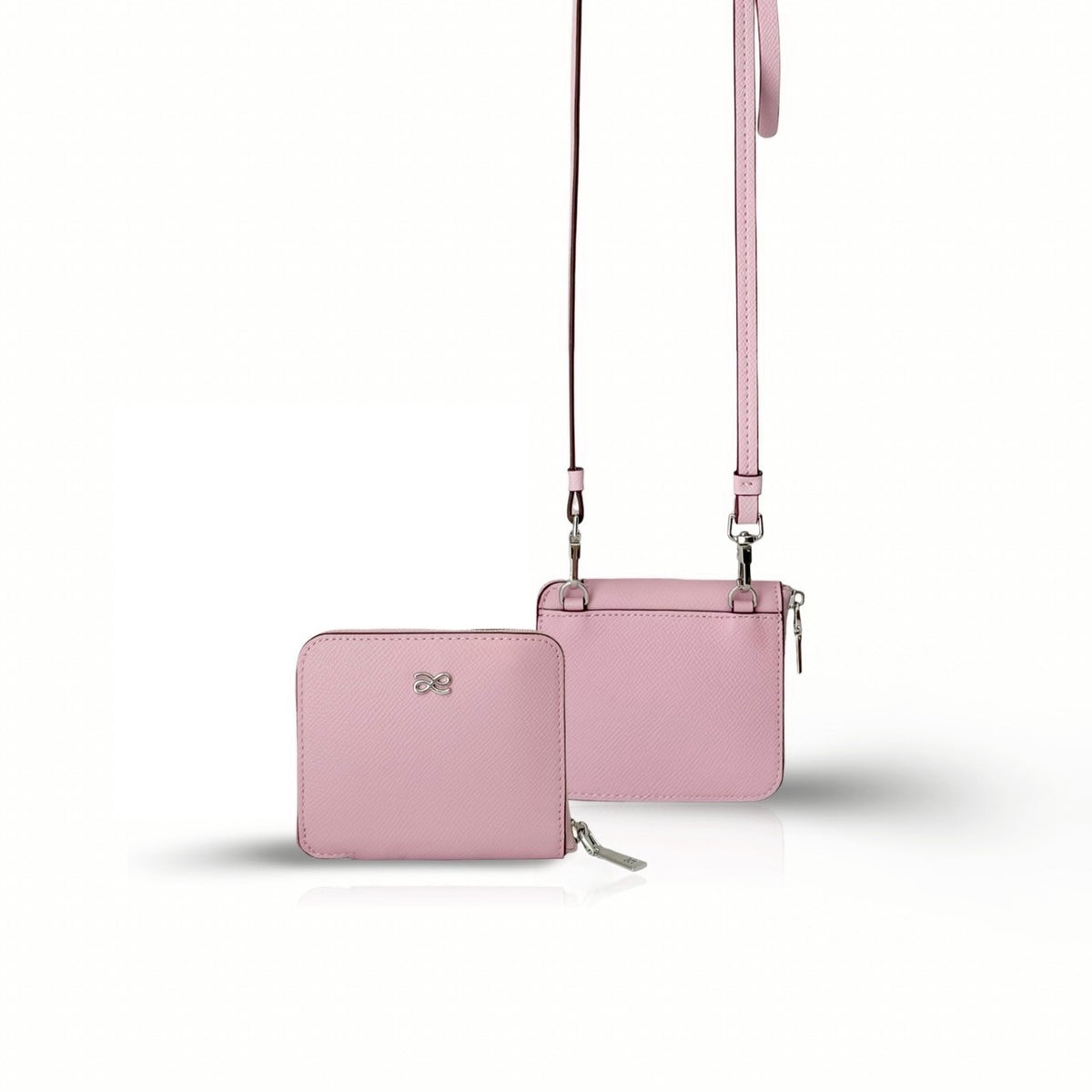 SHORT ZIPPY WALLET EPSOM LITTLEBUNNY PINK