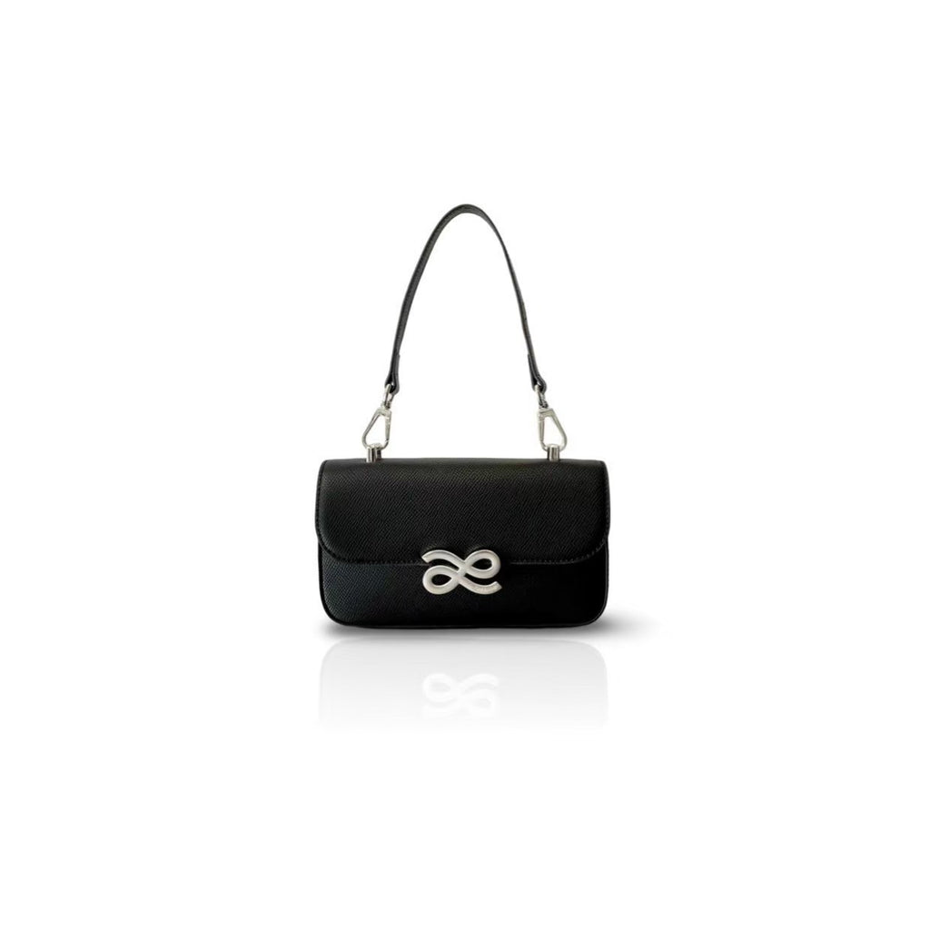 TIMELESSNESS SLING 18 PU BLACK , SHW