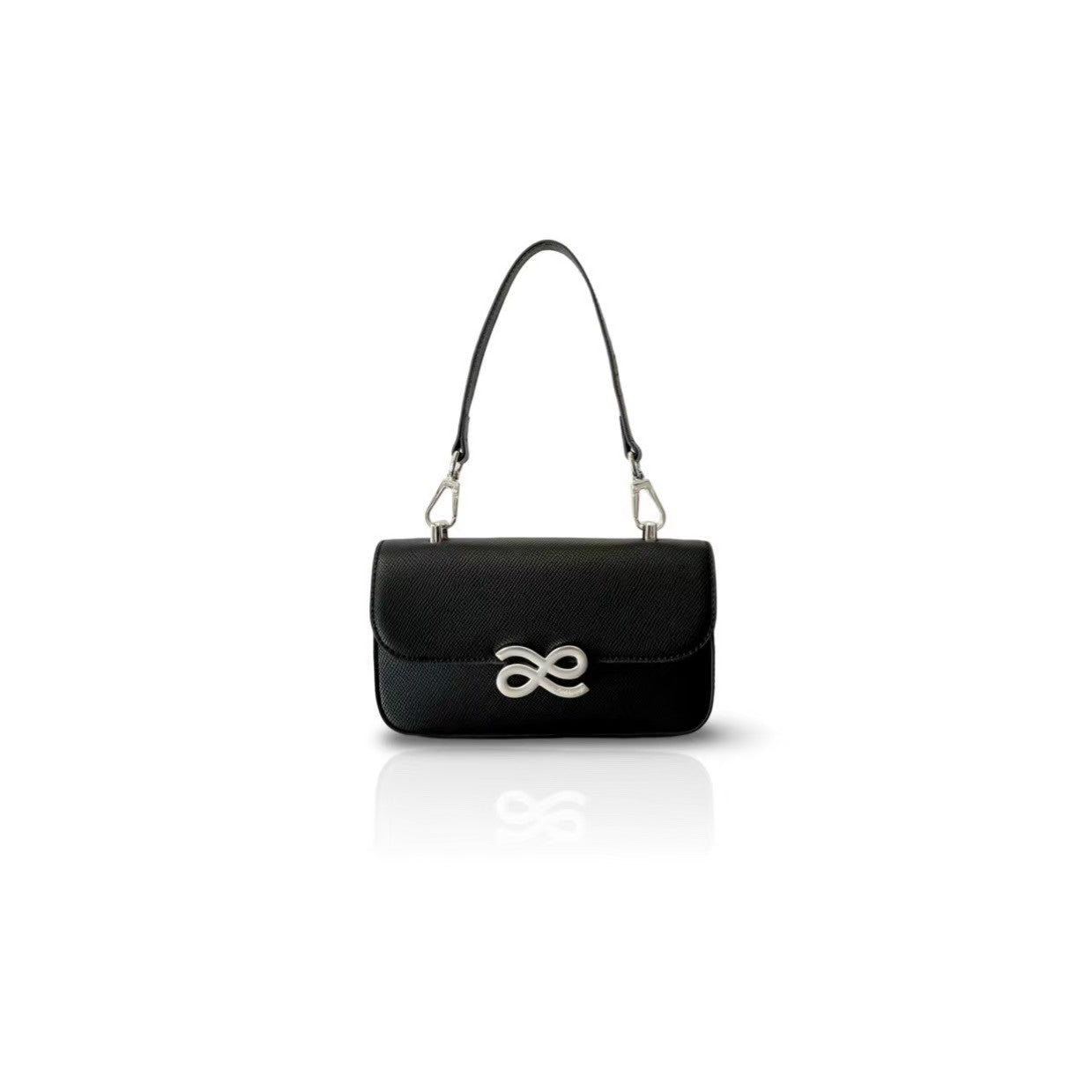 TIMELESSNESS SLING 18 PU BLACK , SHW