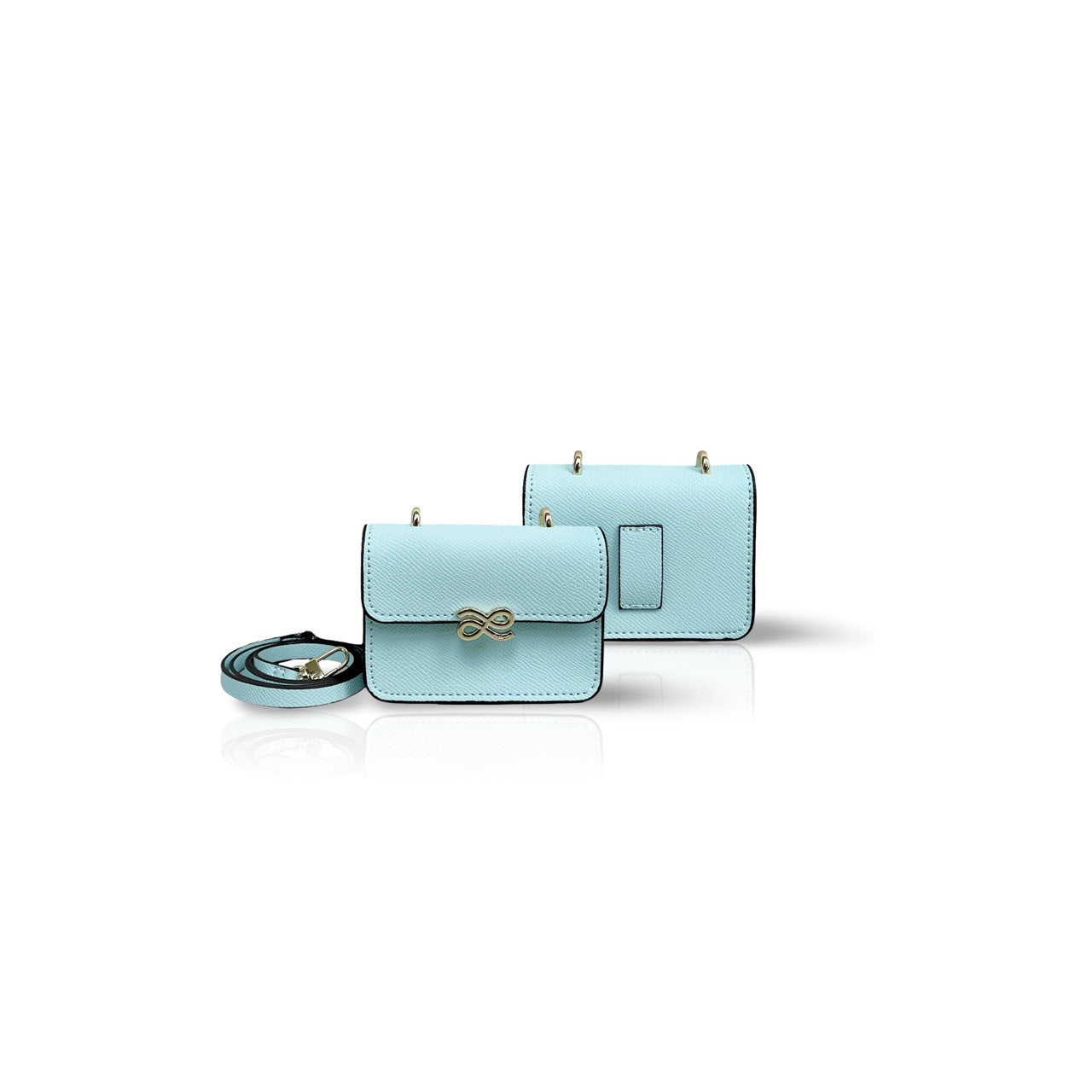 TINY-TWIST TIMELESSNESS PU SKY