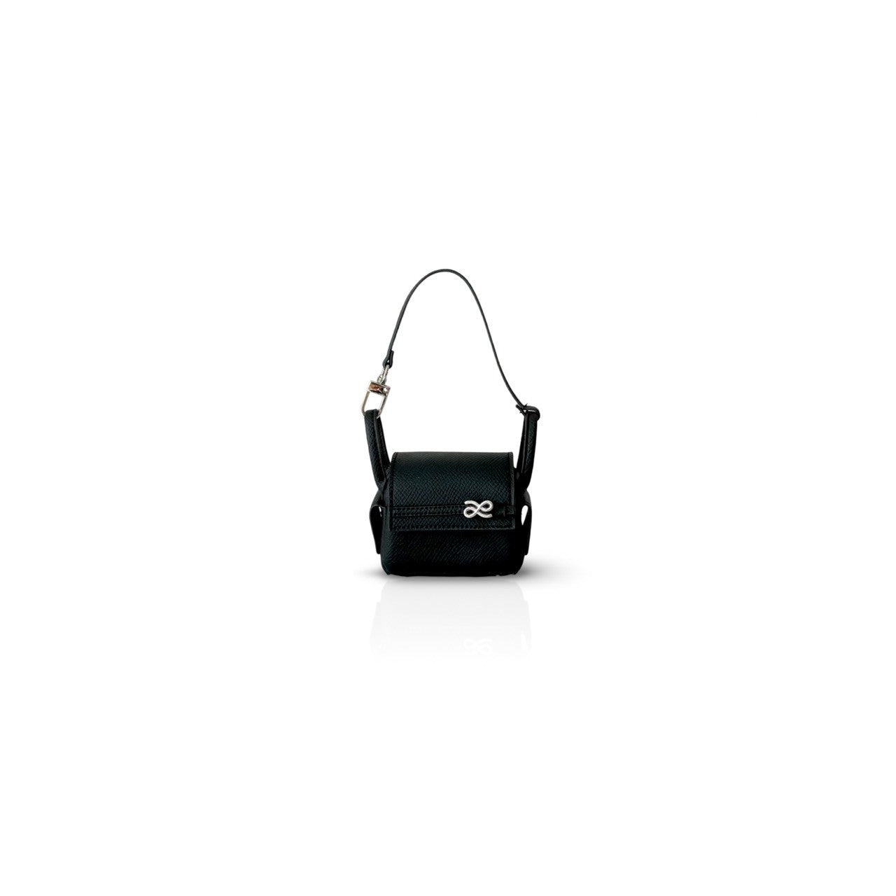 TINY TREASURE BELT EPSOM PU BLACK