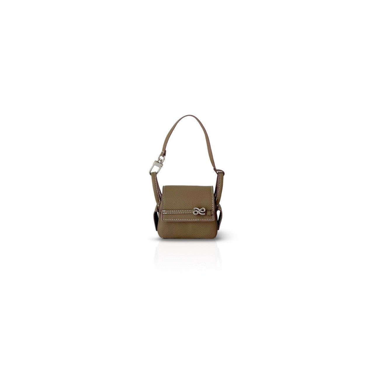 TINY TREASURE BELT EPSOM PU TANTAUPE