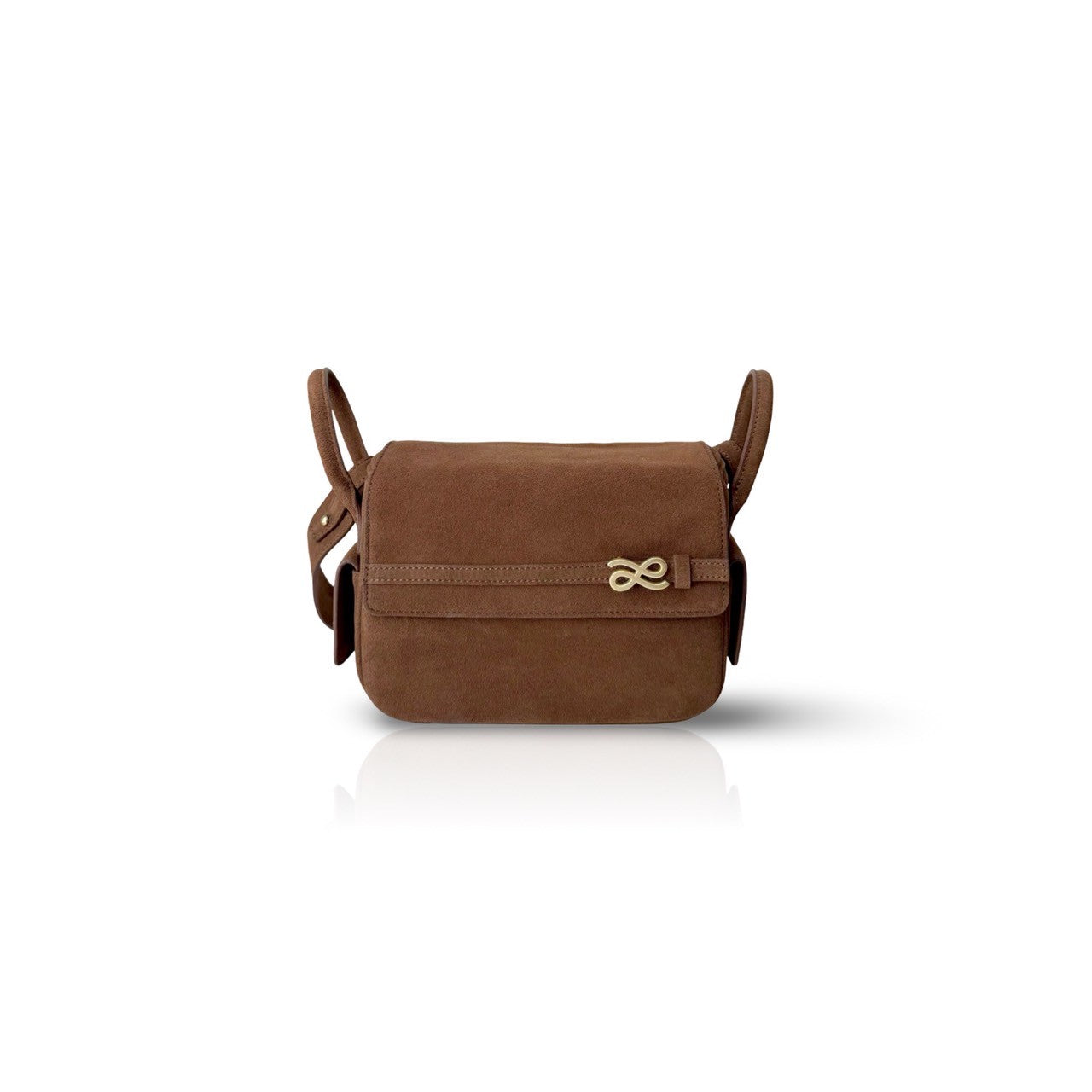 TREASURE BELT SUEDE 22 TAN TAUPE