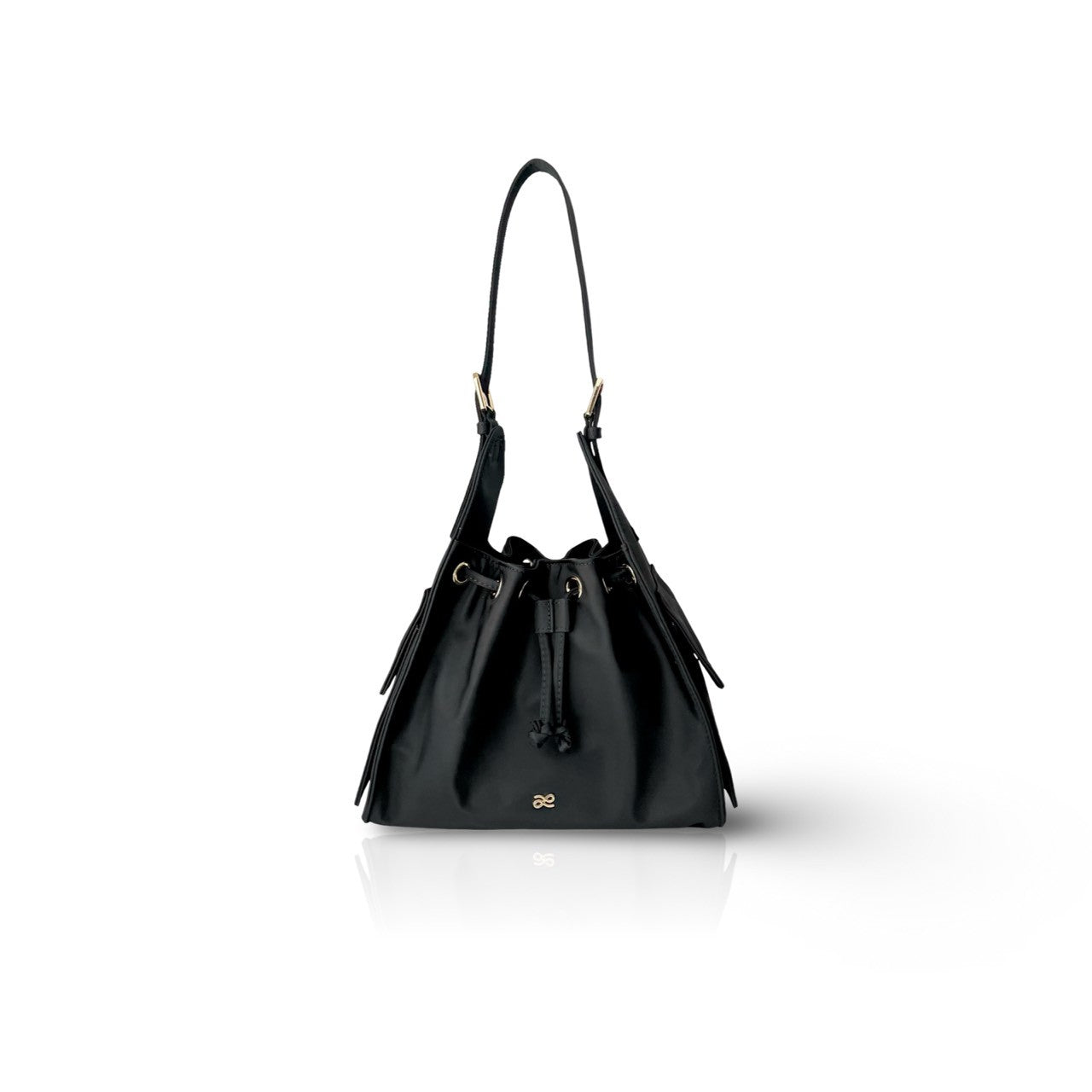 HOUSE OF LITTLEBUNNY ブラックショルダーバッグ House of Little Bunny Warin Bag