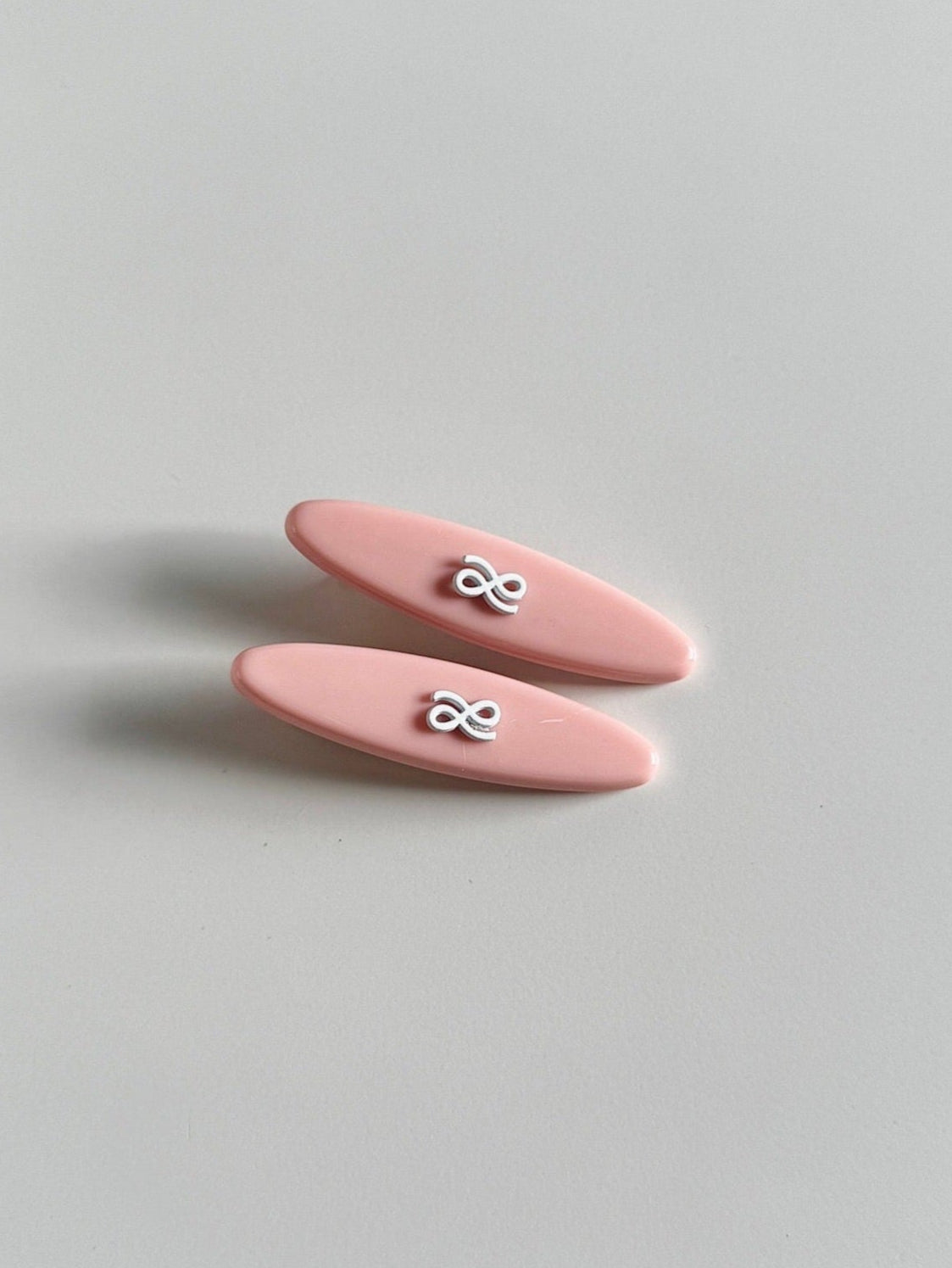 HAIR CLIPS CORAL
